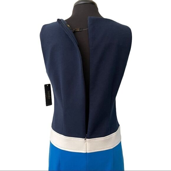 Laundry By Shelly Segal Colorblock Dress Sz 10 - Picture 9 of 13